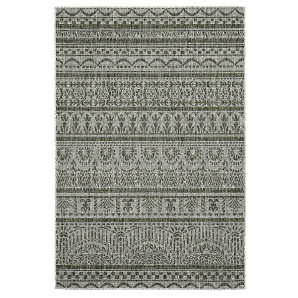 United Weavers Of America 5 ft. 3 in. x 7 ft. 6 in. Augusta Diani Green Rectangle Area Rug 3900 10145 69